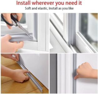 Fixus window seal strip – weather stripping for windows and doors