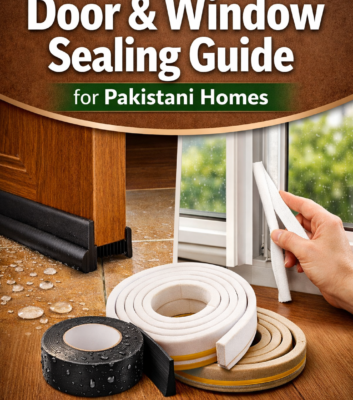 Complete Door & Window Sealing Guide for Pakistani Homes