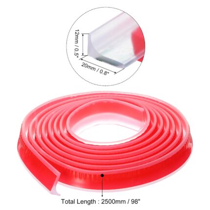 silicone water blocking strip profile