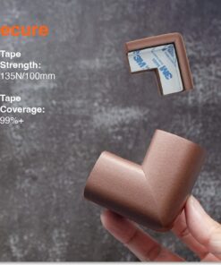 Alternative view of High-Quality Table Corner Protectors - EPDM Foam Guards for Sharp Edges (4 PC's)