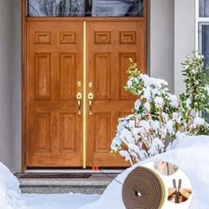 Alternative view of Foam Door Seal – FIXUS Self Adhesive D Type Door Seal for Large Gaps