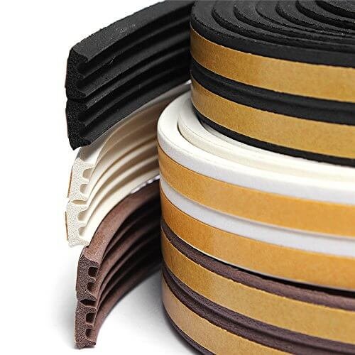 Upgrade Your Home with Door Seal Strips & Bottom Seals E Type 9x4mm - Image 5