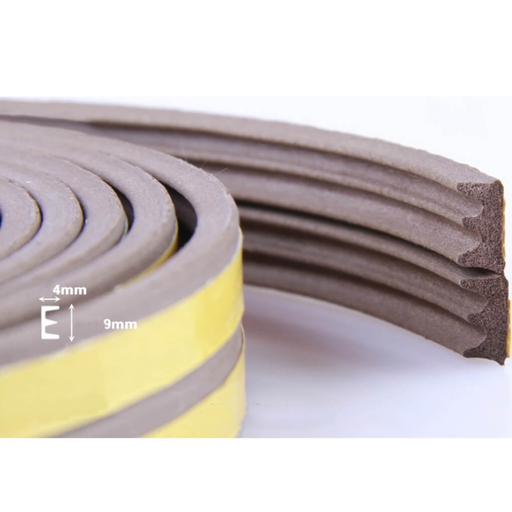 Upgrade Your Home with Door Seal Strips & Bottom Seals E Type 9x4mm - Image 3