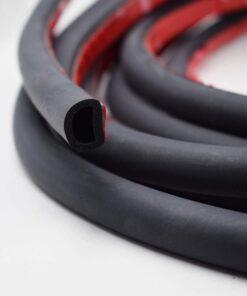 Alternative view of Rubber D Type Weather Strip – Self Adhesive Car & Door Sealing Strip