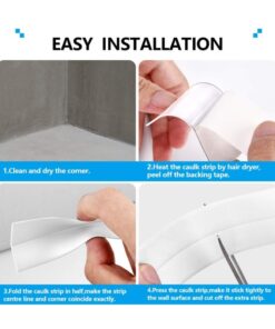 Alternative view of Sink Leakage Tape – Reliable Waterproofing Tape for Kitchen Sink